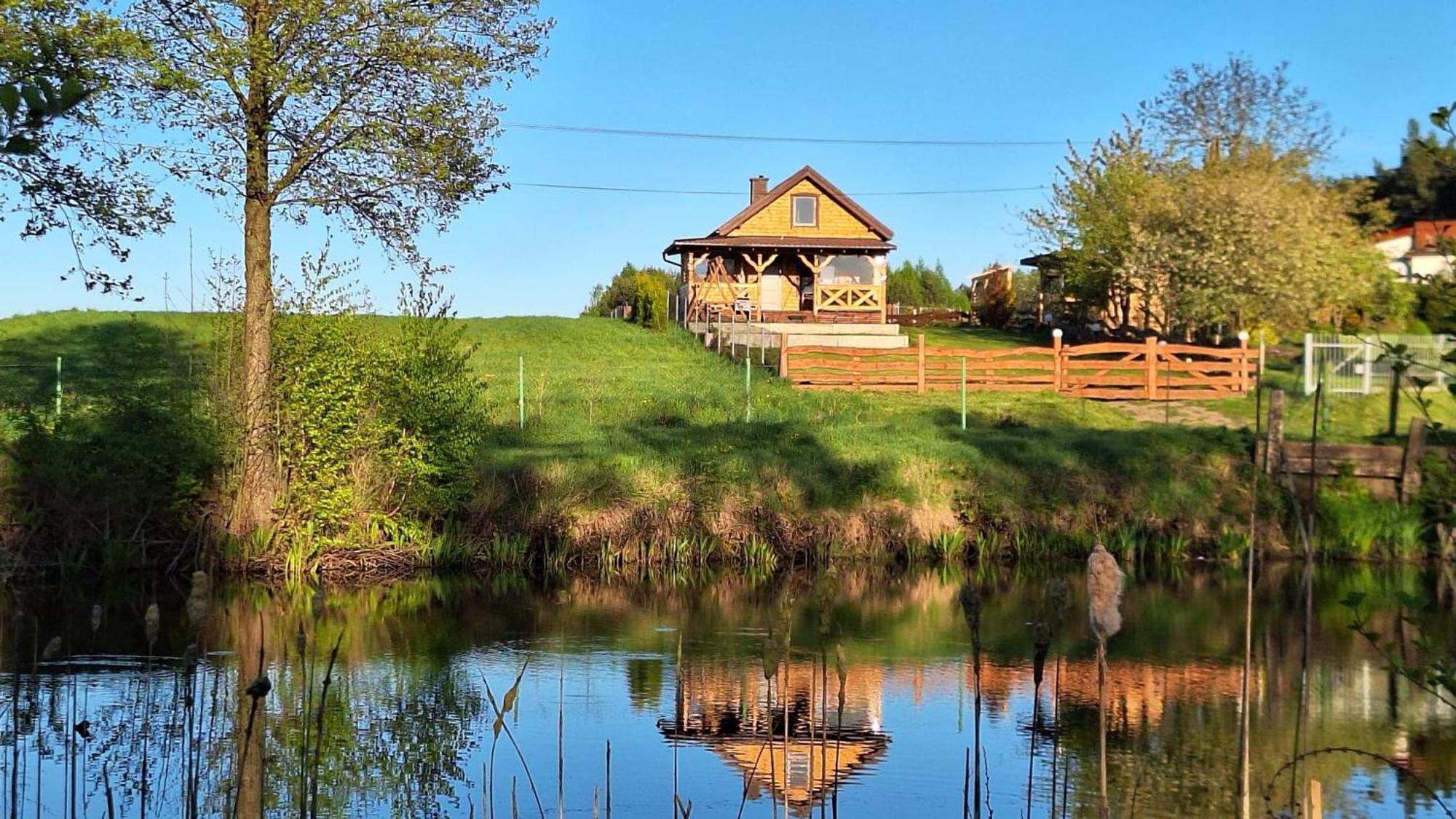 Domek Nad Stawem Bory Tucholskie Swiekatowo Exterior foto